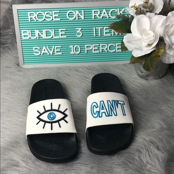 Circus Sam Edelman Eye Can’t Sandal Slides NWT - Picture 2 of 8